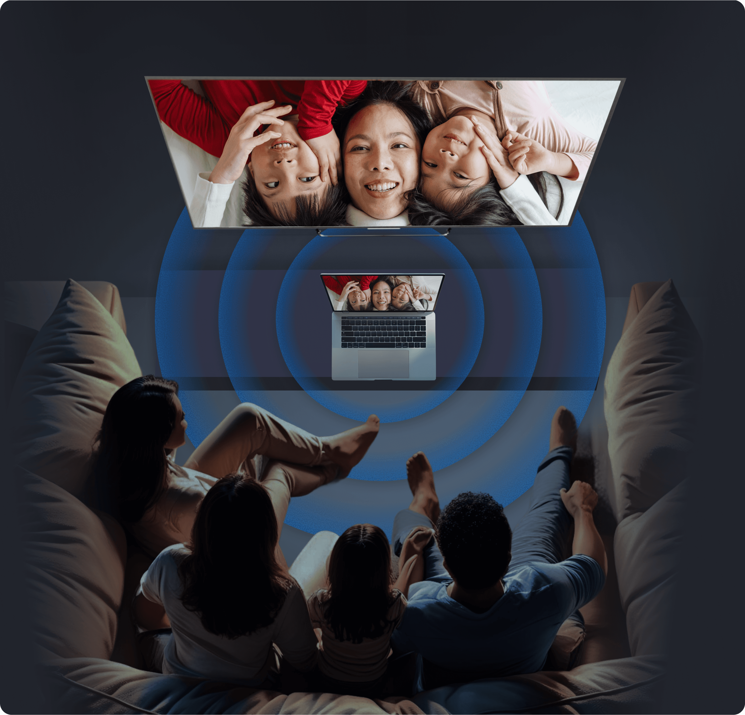 Share secure access links with friends and family